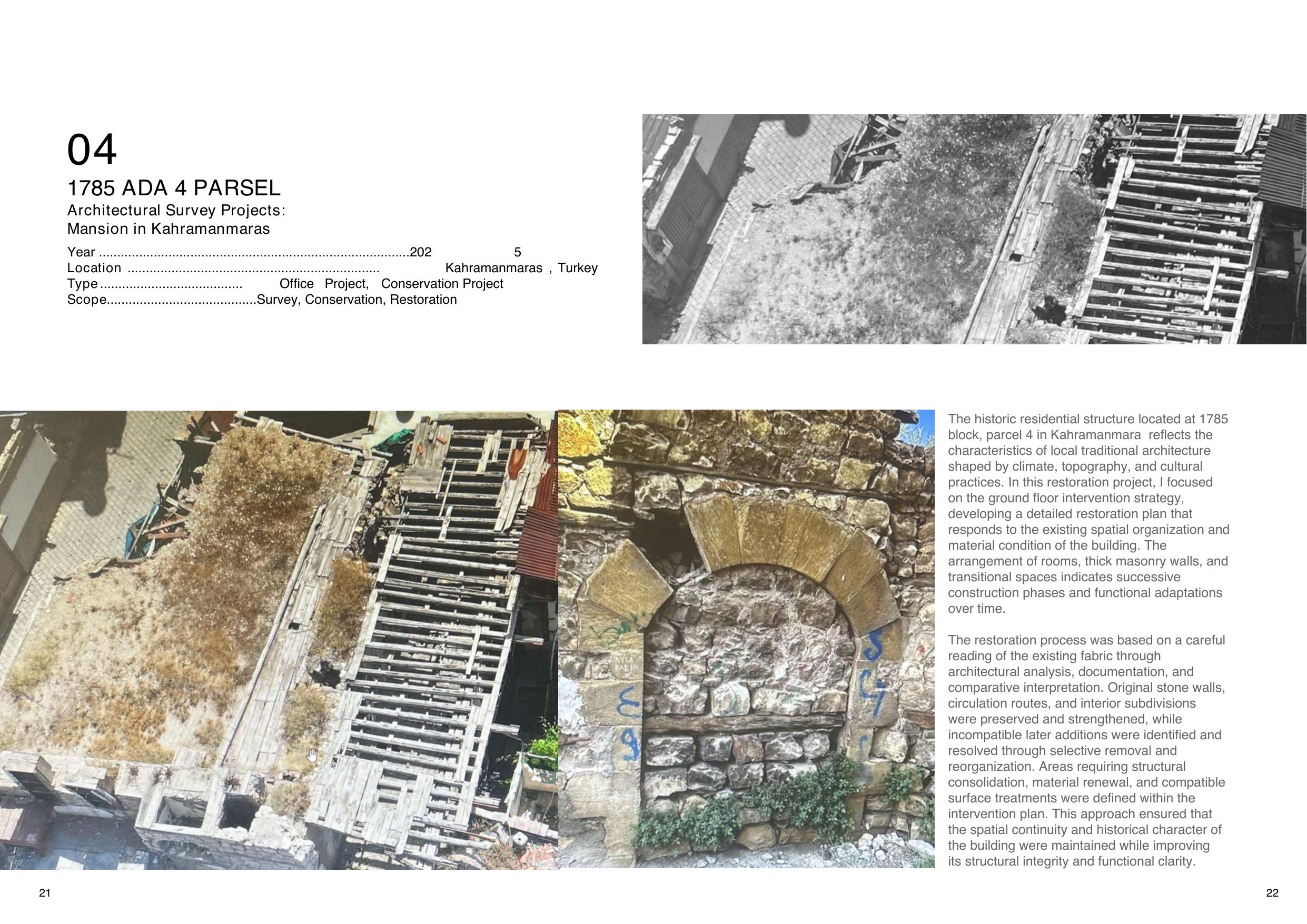 Kahramanmaras Mansion Restoration Project